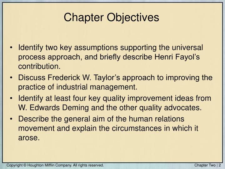 contribution of taylor in management