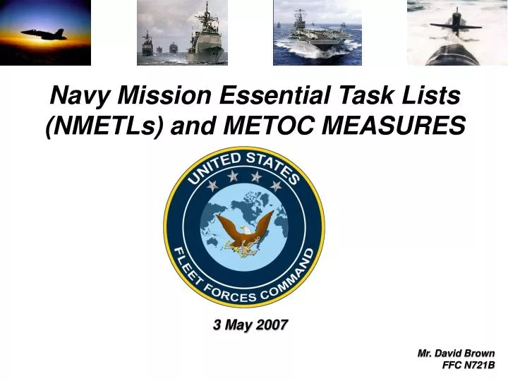 navy mission essential task lists nmetls and metoc measures n.