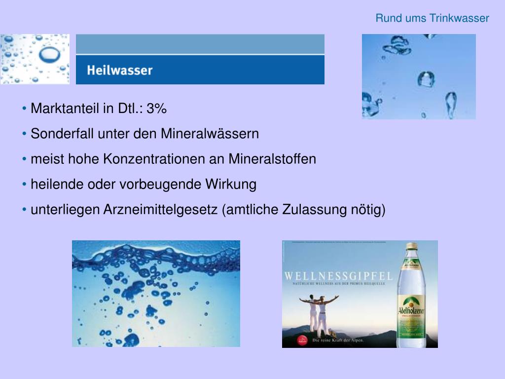PPT - Experimentalvortrag „Lebensquell Wasser“ PowerPoint Presentation ...