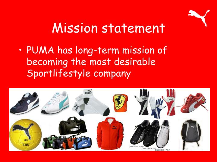 puma mission statement