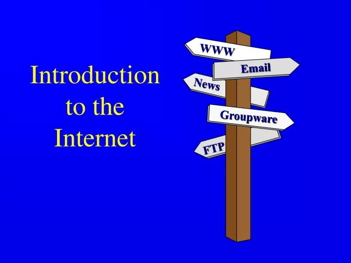 introduction to the internet n.