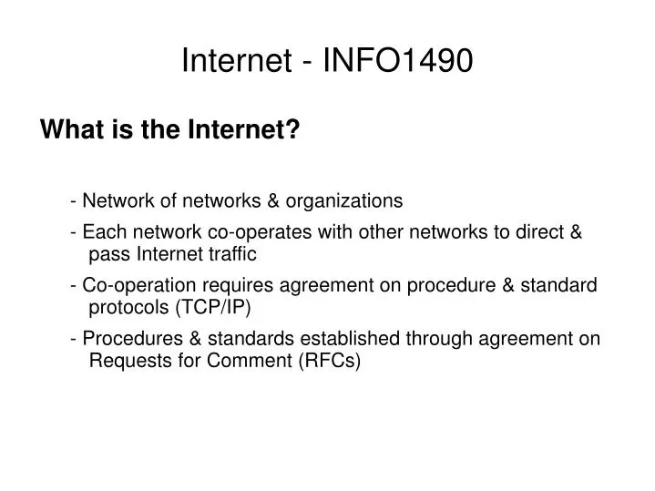 internet info1490 n.