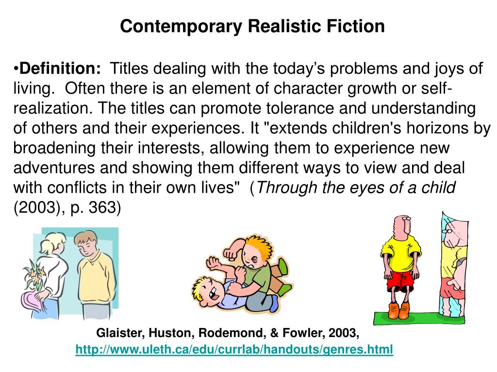 realistic fiction essay topics