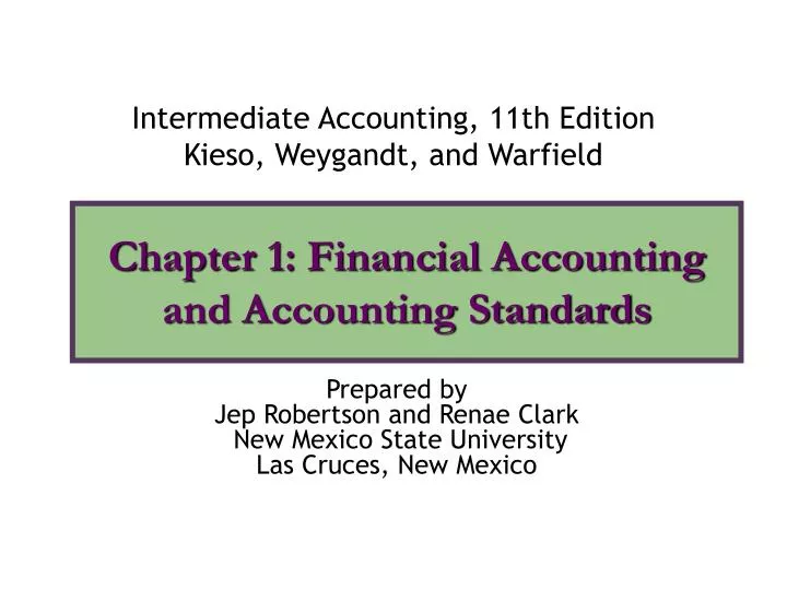 chapter 1 financial accounting and accounting standards n.