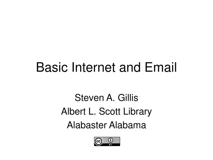 basic internet and email n.