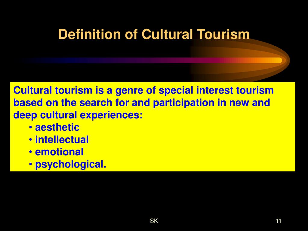 tourism definition and concept