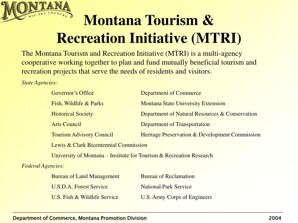 tourism advisory council montana
