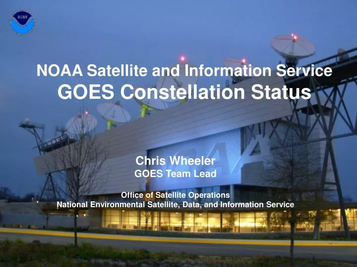 noaa satellite and information service goes constellation status n.
