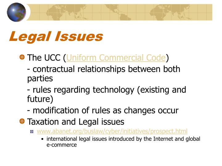 legal issues that relate to global commerce To respond to an abundance of supply chain security regulation and legislation the us chamber of commerce started the supply chain security working group this group of companies and associations works with global trade, security and customs officials to ensure that new security regulation and legislation are mindful of the economic need to . legal issues that relate to global commerce To respond to an abundance of supply chain security regulation and legislation the us chamber of commerce started the supply chain security working group this group of companies and associations works with global trade, security and customs officials to ensure that new security regulation and legislation are mindful of the economic need to .