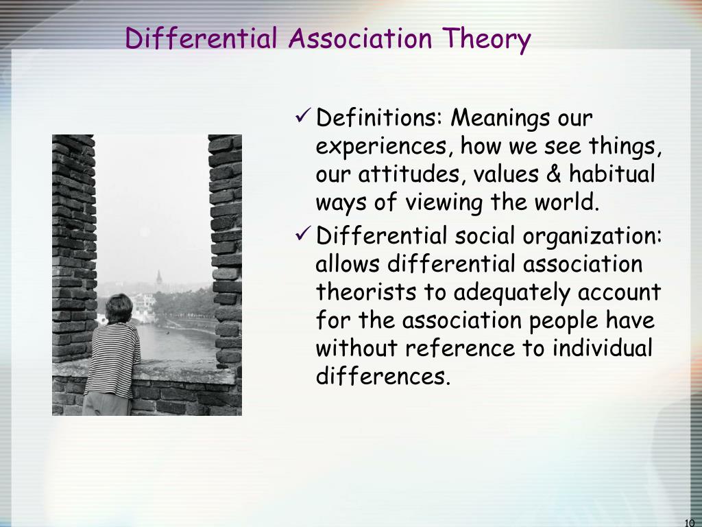 define differential association