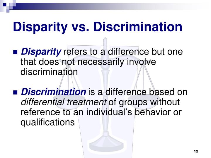 PPT - Disparity In The Criminal Justice System PowerPoint Presentation ...