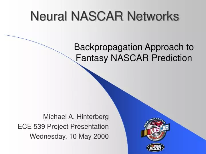 neural nascar networks n.