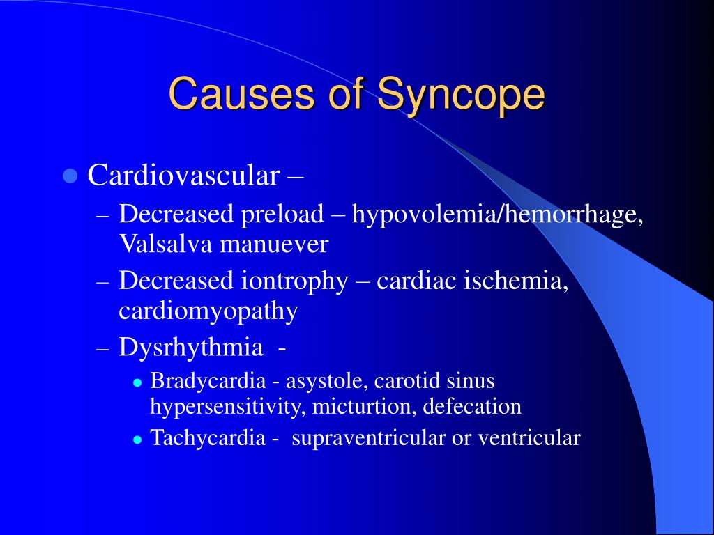 what is a syncope