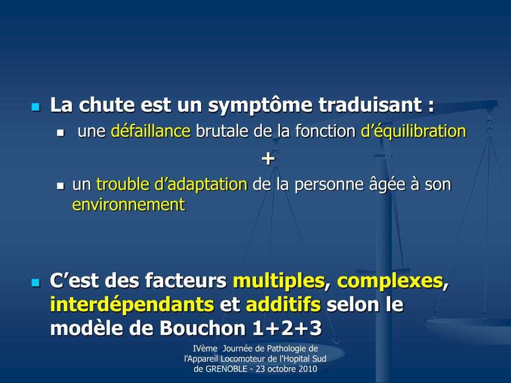 PPT  Chutes de la personne âgée  causes et prévention PowerPoint