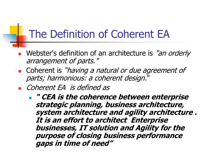 coherence definition coherence definition