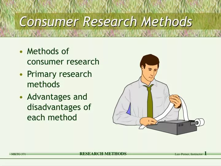 PPT - Consumer Research Methods PowerPoint Presentation, Free Download ...