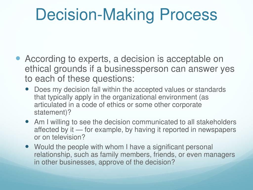 The Business Decisions Of A Corporation Are Made By Whom PPT - Ethics in International Business PowerPoint Presentation, free