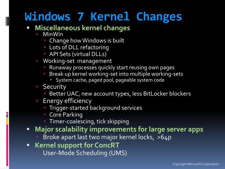 PPT Evolution of the Windows Kernel Architecture PowerPoint
