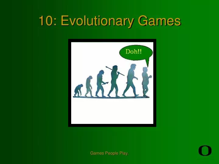 10 evolutionary games n.