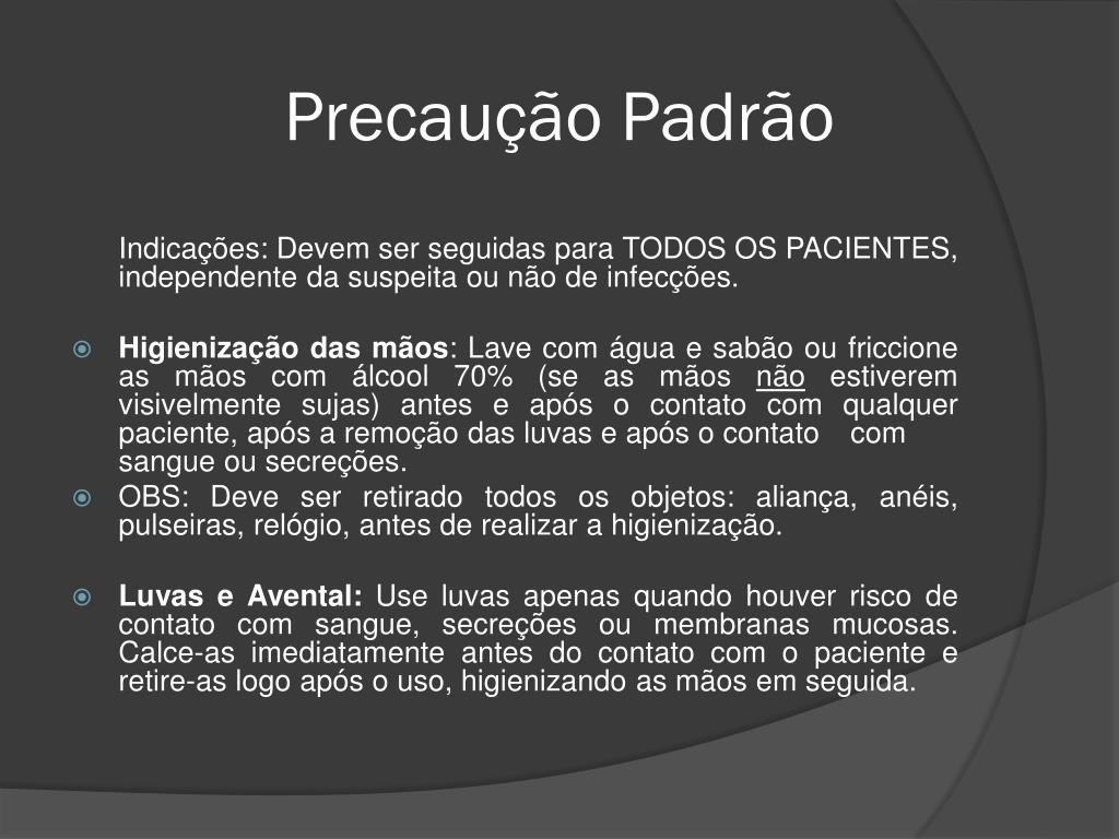 PPT - Precaução PowerPoint Presentation, free download - ID:231222
