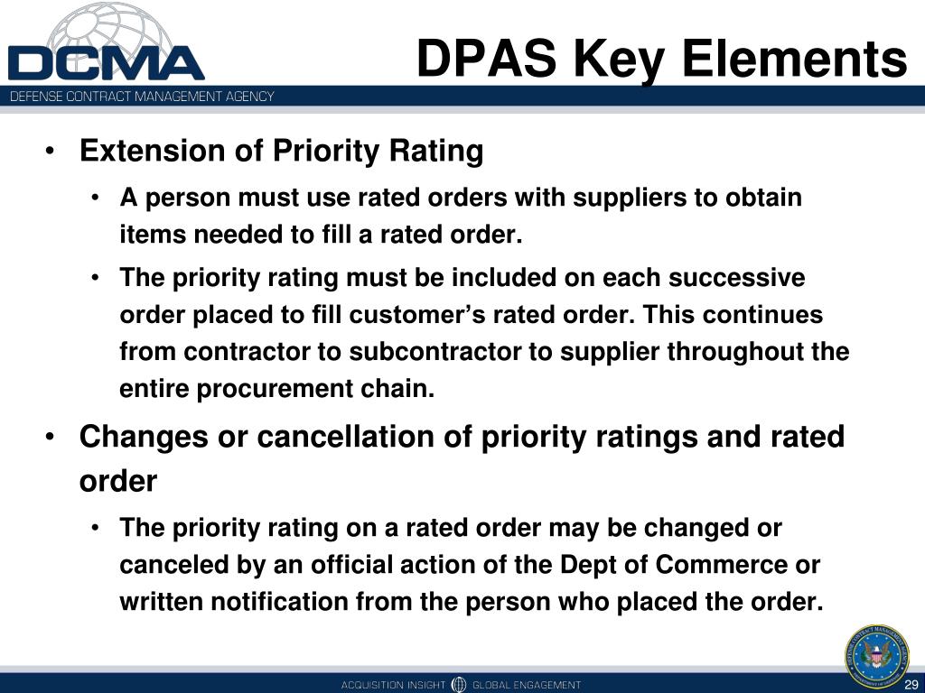Dpas Rating Chart