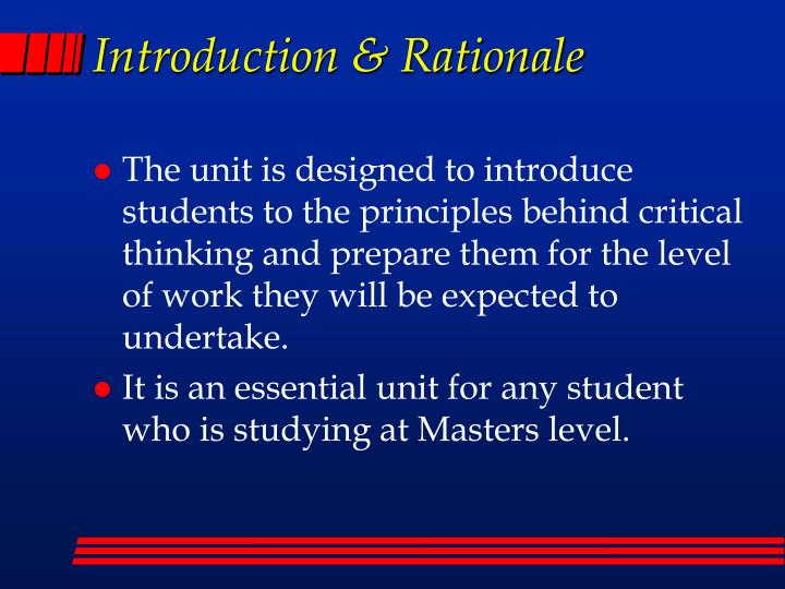 critical thinking a student introduction ppt critical thinking a student introduction ppt