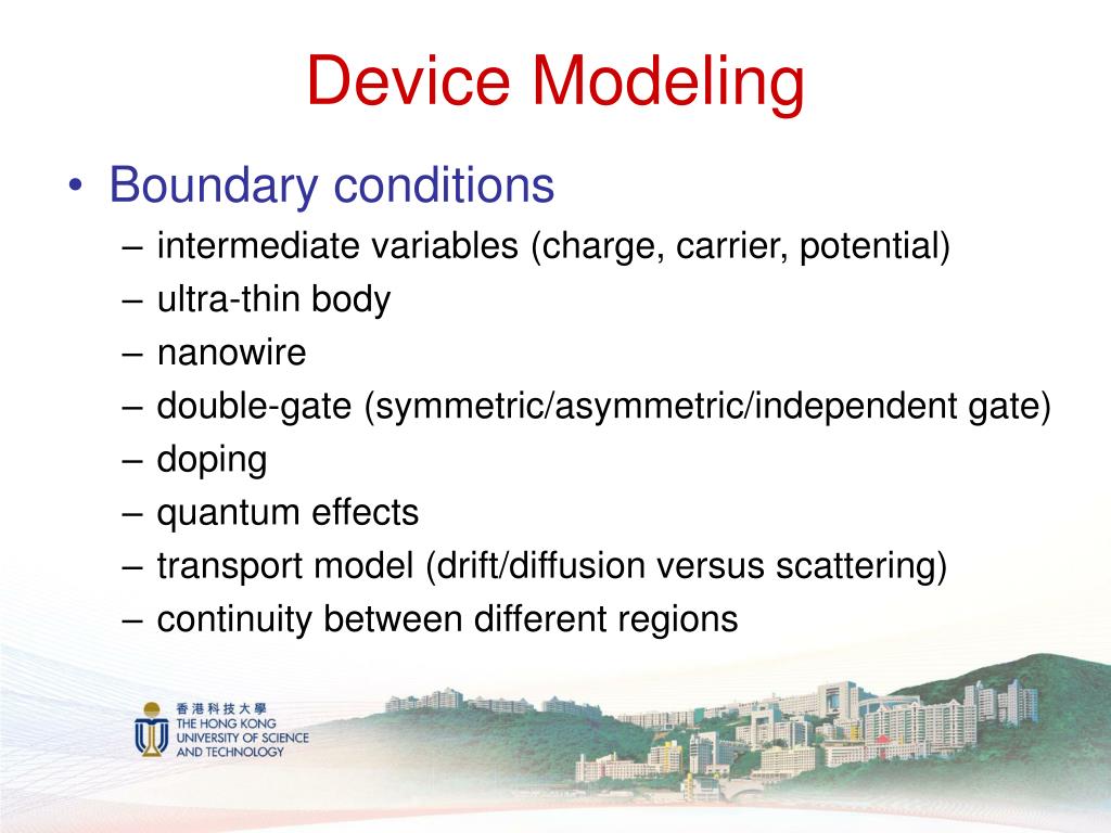 research paper on device modeling