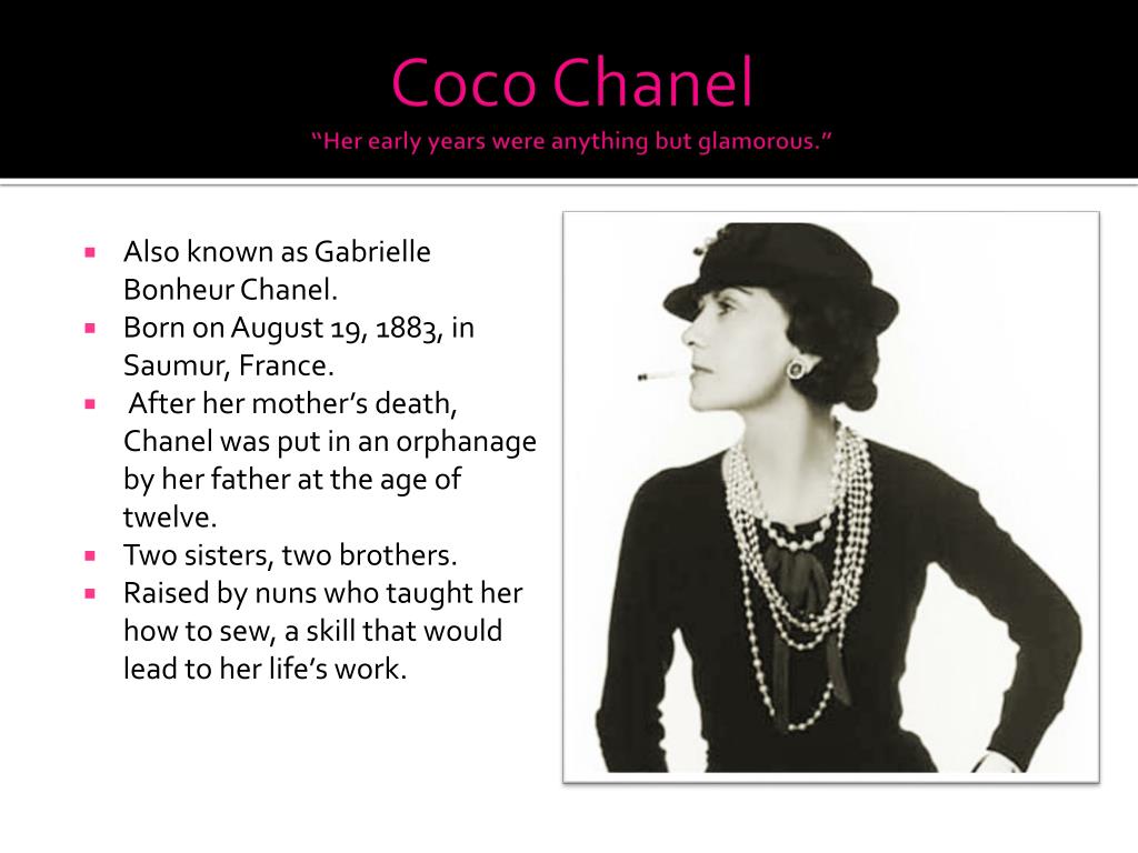 At Home With: Coco Chanel