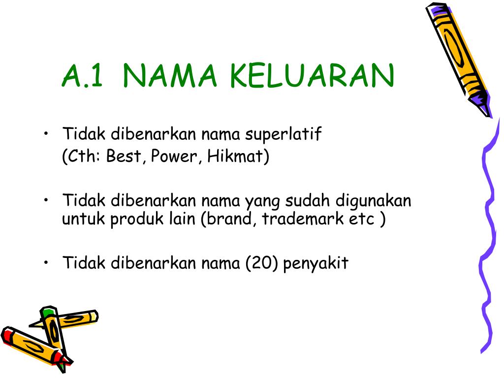 PPT - TRADITIONAL PRODUCT REGISTRATION IN MALAYSIA 5 NOV 