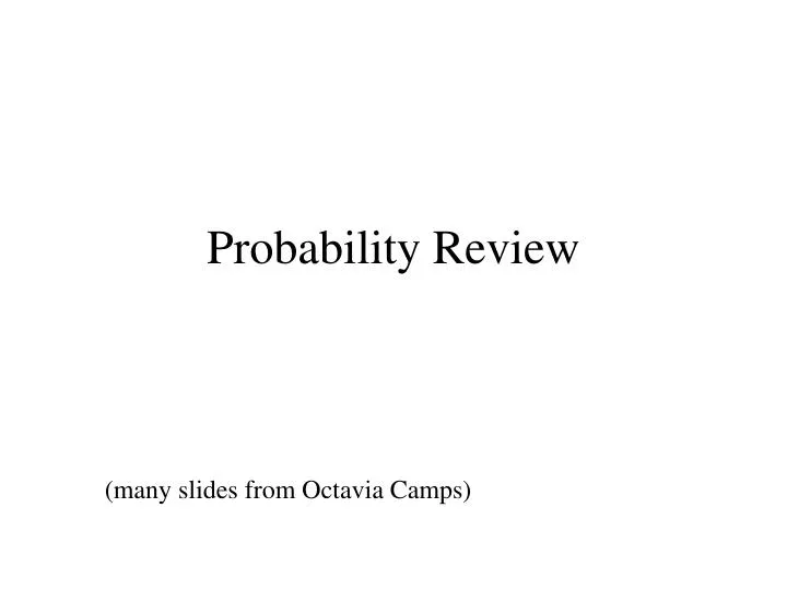 probability review n.