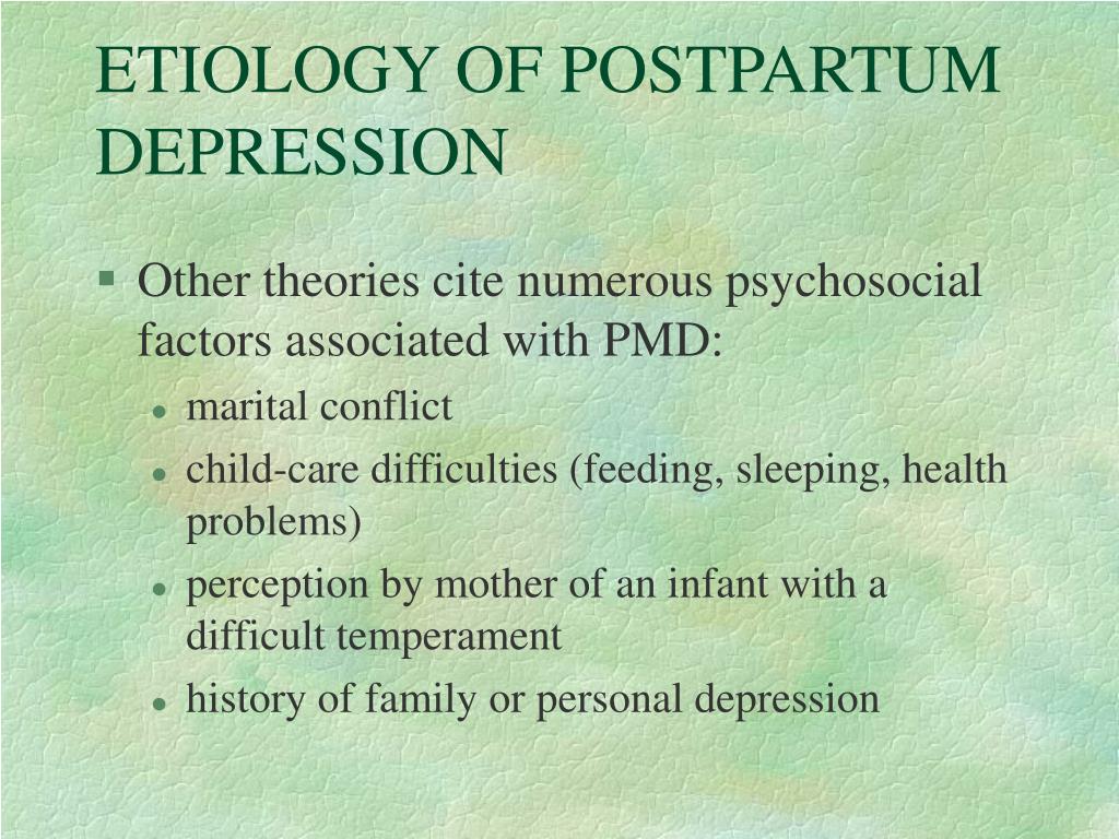 case study of postpartum depression