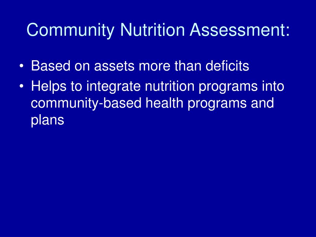 PPT - Program Planning: Community