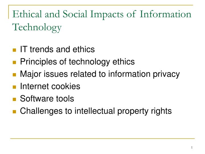 ppt ethical and social