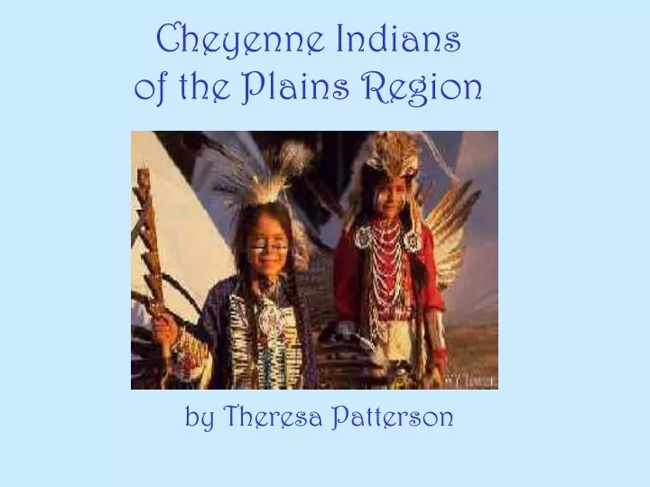 cheyenne indians of the plains region n.