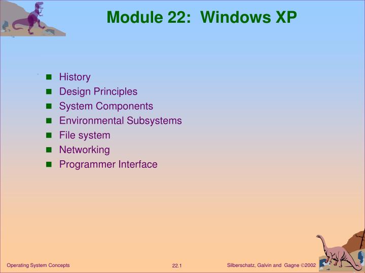 PPT - Module 22: Windows XP PowerPoint Presentation, free download - ID ...