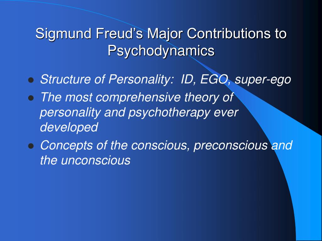 Freud Psychodynamic Approach
