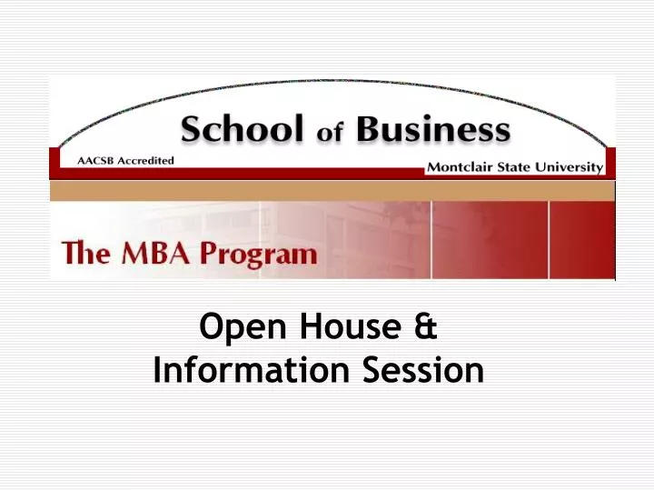 open house information session n.