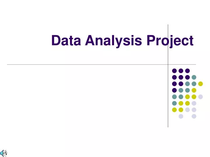 data analysis project n.