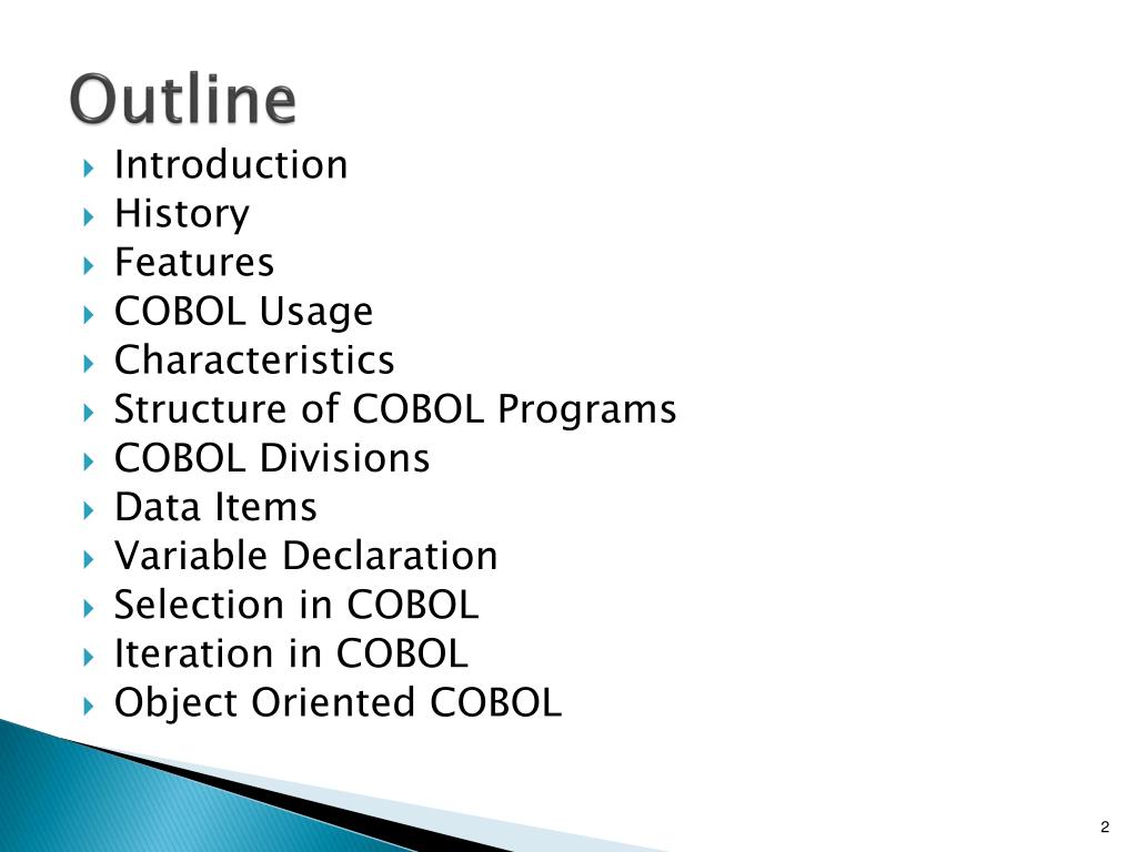 Ppt Cobol Powerpoint Presentation Free Download Id236924 6589