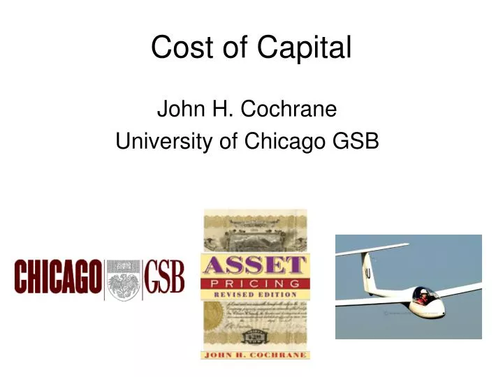 cost of capital n.