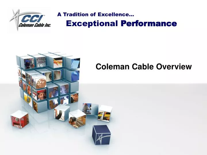 coleman cable overview n.