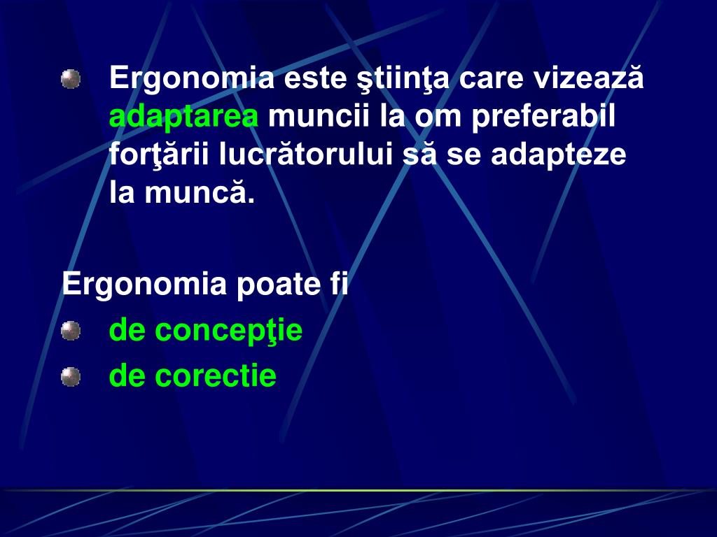 PPT - Ergonomia si locul de munca PowerPoint Presentation, free download -  ID:237914