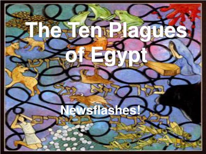 the ten plagues of egypt n.