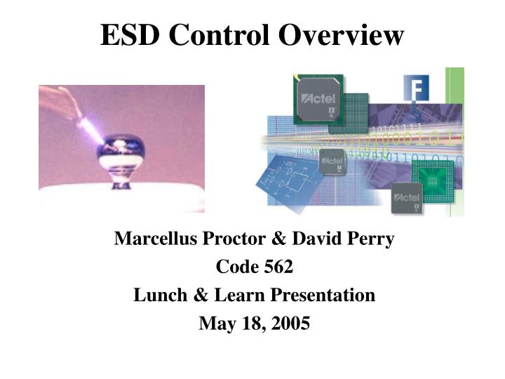 esd control overview n.