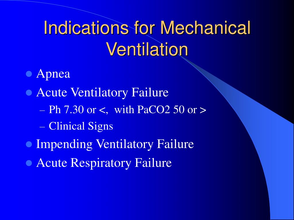 PPT - Introduction to Mechanical Ventilation PowerPoint Presentation, free  download - ID:240390