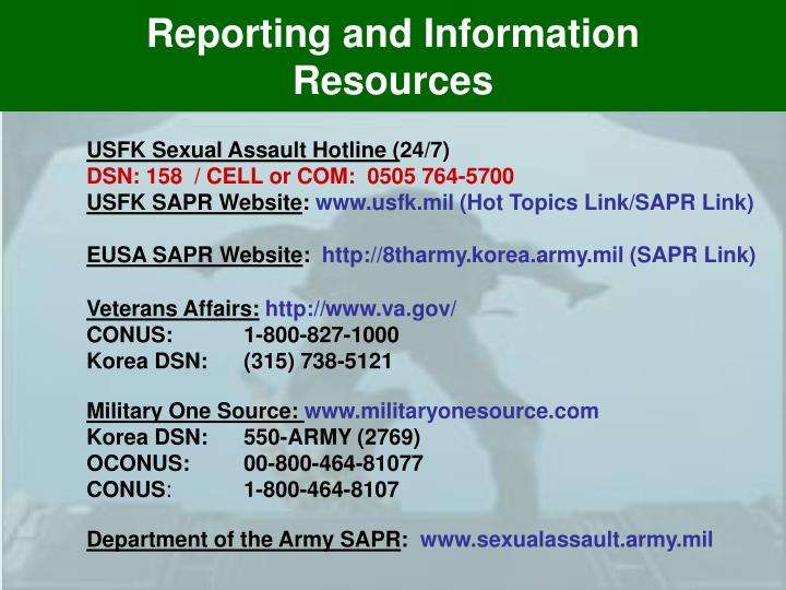sexual assault ppt army sexual assault ppt army