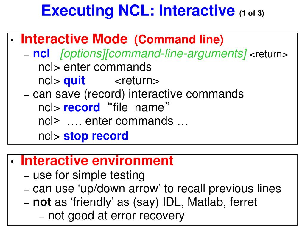 ncl nedit markup