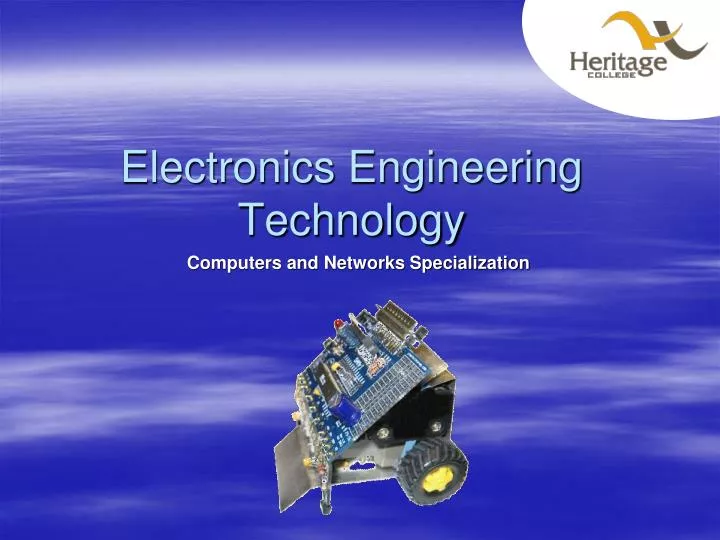 electronics engineering technology n.