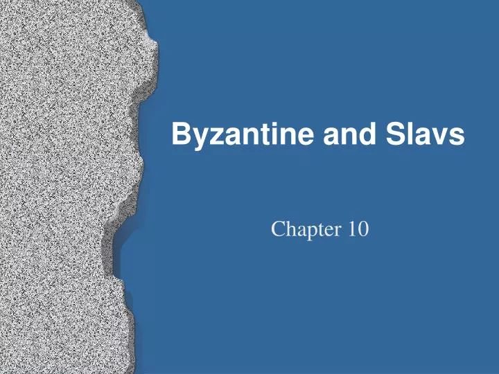 byzantine and slavs n.
