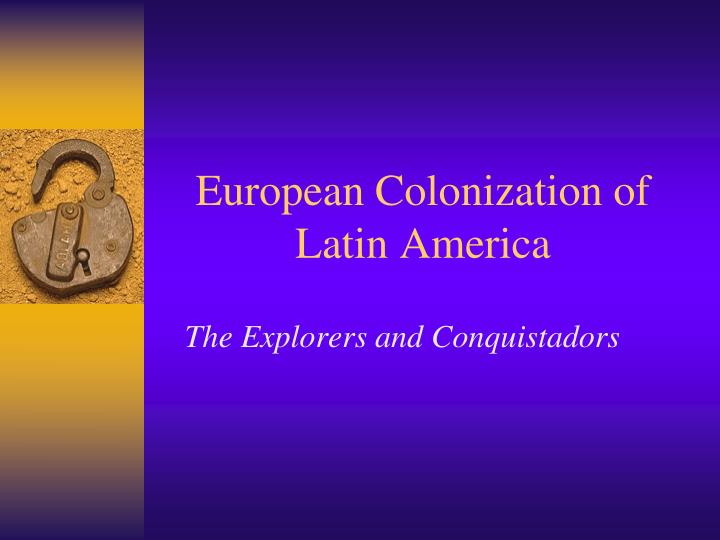 european colonization of latin america n.